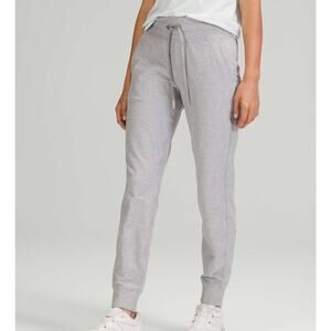 LULULEMON Ready to Rulu Jogger Sweatpants Heathered Raceway Grey 10